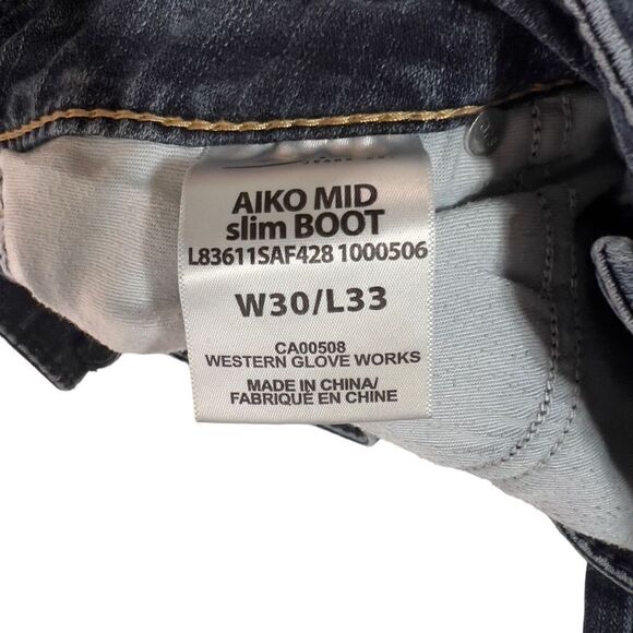 Silver Aiko Mid Boot Size W30/L33 - Picture 14 of 16